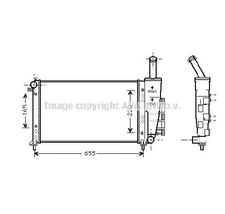 Radiator, racire motor PRASCO FTA2275</br>Piesa auto pentru Radiator racire apa/ ulei Radiator, racire motor PRASCO FTA2275</br>Piesa auto pentru Radiator racire apa/ ulei