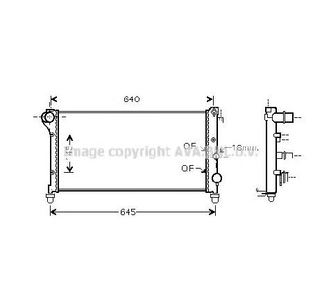 Radiator, racire motor PRASCO FTA2295</br>Piesa auto pentru Radiator racire apa/ ulei Radiator, racire motor PRASCO FTA2295</br>Piesa auto pentru Radiator racire apa/ ulei