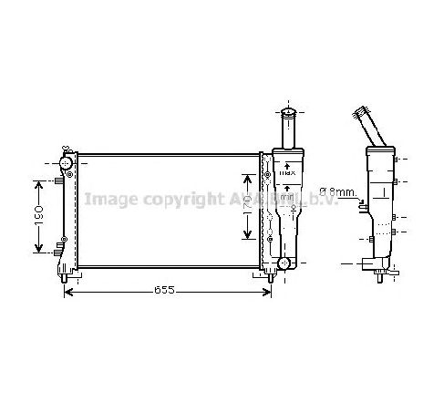 Radiator, racire motor PRASCO FTA2297</br>Piesa auto pentru Radiator racire apa/ ulei Radiator, racire motor PRASCO FTA2297</br>Piesa auto pentru Radiator racire apa/ ulei