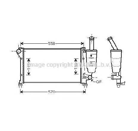 Radiator, racire motor PRASCO FTA2368</br>Piesa auto pentru Radiator racire apa/ ulei Radiator, racire motor PRASCO FTA2368</br>Piesa auto pentru Radiator racire apa/ ulei
