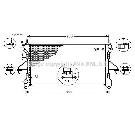 Radiator, racire motor PRASCO FTA2399</br>Piesa auto pentru Radiator racire apa/ ulei Radiator, racire motor PRASCO FTA2399</br>Piesa auto pentru Radiator racire apa/ ulei