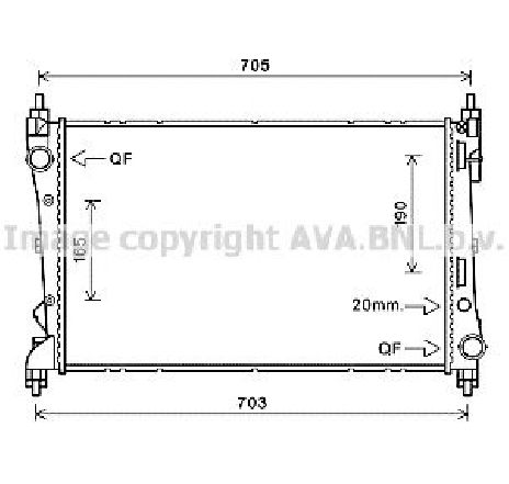 Radiator, racire motor PRASCO FTA2449</br>Piesa auto pentru Radiator racire apa/ ulei Radiator, racire motor PRASCO FTA2449</br>Piesa auto pentru Radiator racire apa/ ulei