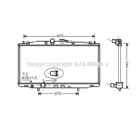Radiator, racire motor PRASCO HD2170</br>Piesa auto pentru Radiator racire apa/ ulei Radiator, racire motor PRASCO HD2170</br>Piesa auto pentru Radiator racire apa/ ulei