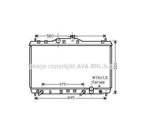 Radiator, racire motor PRASCO HD2173</br>Piesa auto pentru Radiator racire apa/ ulei Radiator, racire motor PRASCO HD2173</br>Piesa auto pentru Radiator racire apa/ ulei