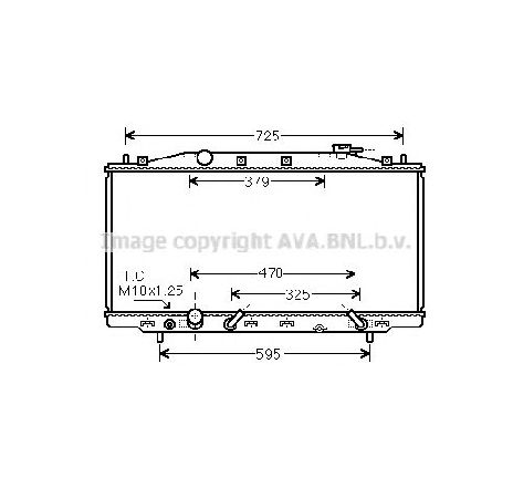 Radiator, racire motor PRASCO HD2224</br>Piesa auto pentru Radiator racire apa/ ulei Radiator, racire motor PRASCO HD2224</br>Piesa auto pentru Radiator racire apa/ ulei