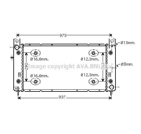 Radiator, racire motor PRASCO HR2001</br>Piesa auto pentru Radiator racire apa/ ulei Radiator, racire motor PRASCO HR2001</br>Piesa auto pentru Radiator racire apa/ ulei