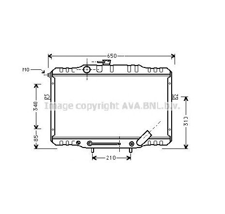 Radiator, racire motor PRASCO HY2055</br>Piesa auto pentru Radiator racire apa/ ulei Radiator, racire motor PRASCO HY2055</br>Piesa auto pentru Radiator racire apa/ ulei