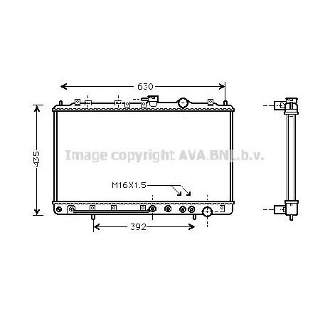 Radiator, racire motor PRASCO HY2074</br>Piesa auto pentru Radiator racire apa/ ulei Radiator, racire motor PRASCO HY2074</br>Piesa auto pentru Radiator racire apa/ ulei