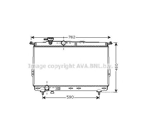 Radiator, racire motor PRASCO HY2106</br>Piesa auto pentru Radiator racire apa/ ulei Radiator, racire motor PRASCO HY2106</br>Piesa auto pentru Radiator racire apa/ ulei