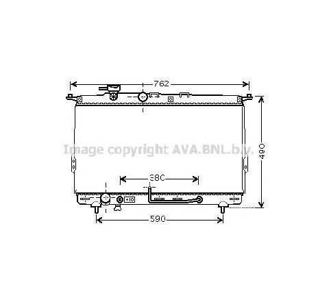 Radiator, racire motor PRASCO HY2107</br>Piesa auto pentru Radiator racire apa/ ulei Radiator, racire motor PRASCO HY2107</br>Piesa auto pentru Radiator racire apa/ ulei