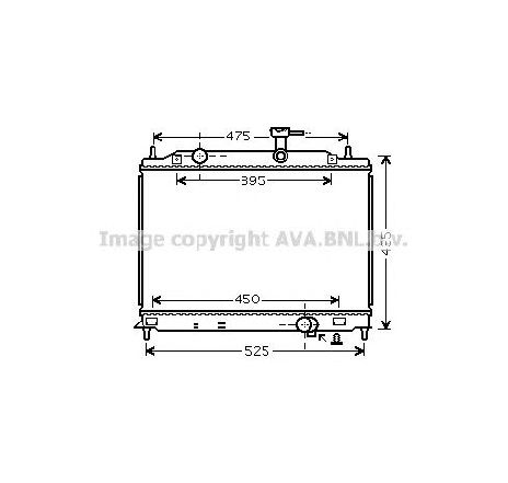 Radiator, racire motor PRASCO HY2170</br>Piesa auto pentru Radiator racire apa/ ulei Radiator, racire motor PRASCO HY2170</br>Piesa auto pentru Radiator racire apa/ ulei
