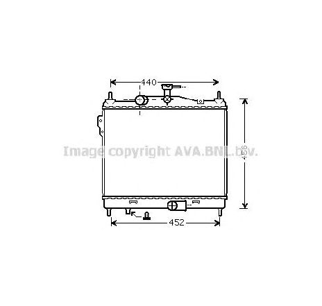 Radiator, racire motor PRASCO HY2205</br>Piesa auto pentru Radiator racire apa/ ulei Radiator, racire motor PRASCO HY2205</br>Piesa auto pentru Radiator racire apa/ ulei