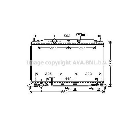 Radiator, racire motor PRASCO HY2252</br>Piesa auto pentru Radiator racire apa/ ulei Radiator, racire motor PRASCO HY2252</br>Piesa auto pentru Radiator racire apa/ ulei