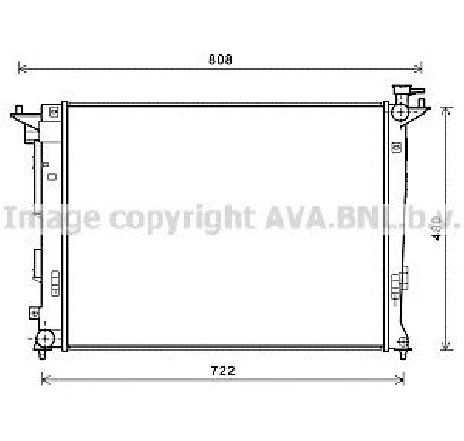 Radiator, racire motor PRASCO HY2285</br>Piesa auto pentru Radiator racire apa/ ulei Radiator, racire motor PRASCO HY2285</br>Piesa auto pentru Radiator racire apa/ ulei