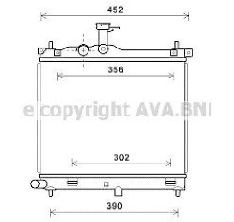 Radiator, racire motor PRASCO HY2291</br>Piesa auto pentru Radiator racire apa/ ulei Radiator, racire motor PRASCO HY2291</br>Piesa auto pentru Radiator racire apa/ ulei