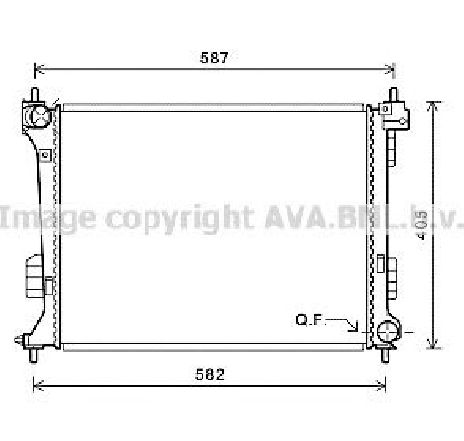 Radiator, racire motor PRASCO HY2302</br>Piesa auto pentru Radiator racire apa/ ulei Radiator, racire motor PRASCO HY2302</br>Piesa auto pentru Radiator racire apa/ ulei