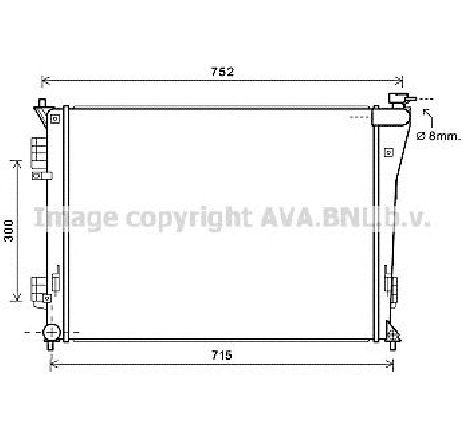 Radiator, racire motor PRASCO HY2304</br>Piesa auto pentru Radiator racire apa/ ulei Radiator, racire motor PRASCO HY2304</br>Piesa auto pentru Radiator racire apa/ ulei