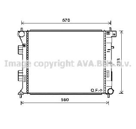 Radiator, racire motor PRASCO HY2338</br>Piesa auto pentru Radiator racire apa/ ulei Radiator, racire motor PRASCO HY2338</br>Piesa auto pentru Radiator racire apa/ ulei