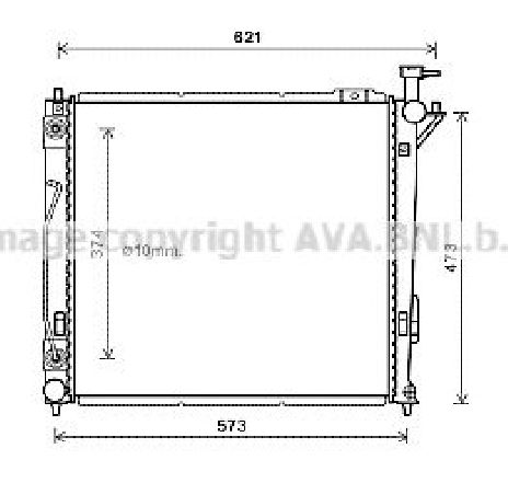Radiator, racire motor PRASCO HY2339</br>Piesa auto pentru Radiator racire apa/ ulei Radiator, racire motor PRASCO HY2339</br>Piesa auto pentru Radiator racire apa/ ulei