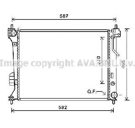 Radiator, racire motor PRASCO HY2428</br>Piesa auto pentru Radiator racire apa/ ulei Radiator, racire motor PRASCO HY2428</br>Piesa auto pentru Radiator racire apa/ ulei