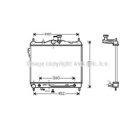 Radiator, racire motor PRASCO HYA2102</br>Piesa auto pentru Radiator racire apa/ ulei Radiator, racire motor PRASCO HYA2102</br>Piesa auto pentru Radiator racire apa/ ulei