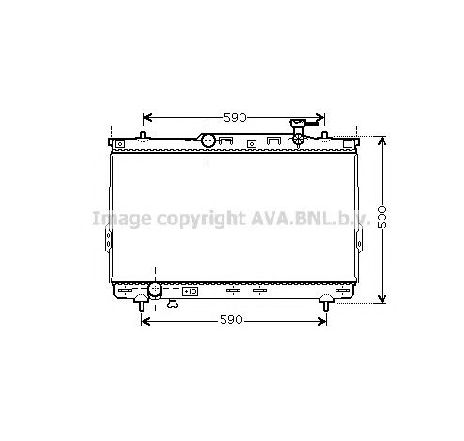 Radiator, racire motor PRASCO HYA2109</br>Piesa auto pentru Radiator racire apa/ ulei Radiator, racire motor PRASCO HYA2109</br>Piesa auto pentru Radiator racire apa/ ulei