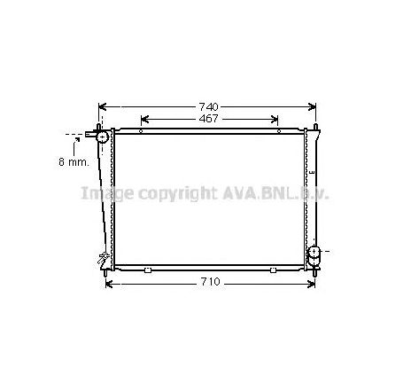 Radiator, racire motor PRASCO HYA2148</br>Piesa auto pentru Radiator racire apa/ ulei Radiator, racire motor PRASCO HYA2148</br>Piesa auto pentru Radiator racire apa/ ulei