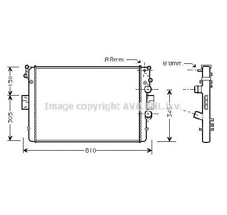 Radiator, racire motor PRASCO IV2049</br>Piesa auto pentru Radiator racire apa/ ulei Radiator, racire motor PRASCO IV2049</br>Piesa auto pentru Radiator racire apa/ ulei