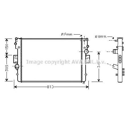 Radiator, racire motor PRASCO IV2056</br>Piesa auto pentru Radiator racire apa/ ulei Radiator, racire motor PRASCO IV2056</br>Piesa auto pentru Radiator racire apa/ ulei