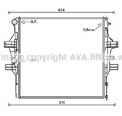 Radiator, racire motor PRASCO IV2125</br>Piesa auto pentru Radiator racire apa/ ulei Radiator, racire motor PRASCO IV2125</br>Piesa auto pentru Radiator racire apa/ ulei