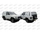 Grila radiator PRASCO IZ0412011</br>Piesa auto pentru Elemente/Piese montaj