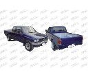 Grila radiator PRASCO IZ8102001</br>Piesa auto pentru Elemente/Piese montaj