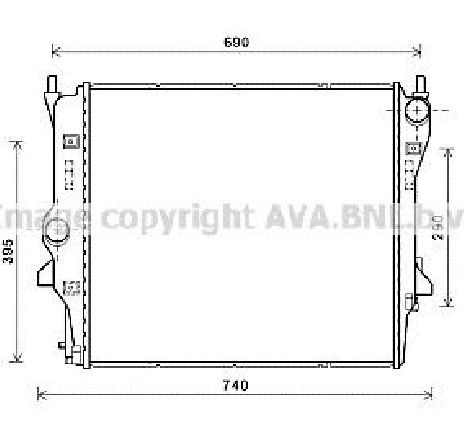 Radiator, racire motor PRASCO JR2054</br>Piesa auto pentru Radiator racire apa/ ulei Radiator, racire motor PRASCO JR2054</br>Piesa auto pentru Radiator racire apa/ ulei