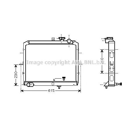 Radiator, racire motor PRASCO KA2036</br>Piesa auto pentru Radiator racire apa/ ulei Radiator, racire motor PRASCO KA2036</br>Piesa auto pentru Radiator racire apa/ ulei