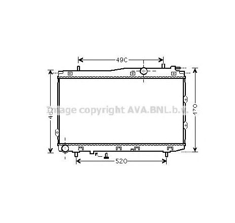 Radiator, racire motor PRASCO KA2086</br>Piesa auto pentru Radiator racire apa/ ulei Radiator, racire motor PRASCO KA2086</br>Piesa auto pentru Radiator racire apa/ ulei