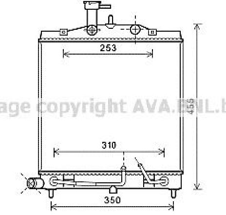 Radiator, racire motor PRASCO KA2163</br>Piesa auto pentru Radiator racire apa/ ulei Radiator, racire motor PRASCO KA2163</br>Piesa auto pentru Radiator racire apa/ ulei