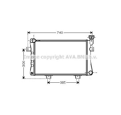 Radiator, racire motor PRASCO LA2015</br>Piesa auto pentru Radiator racire apa/ ulei Radiator, racire motor PRASCO LA2015</br>Piesa auto pentru Radiator racire apa/ ulei