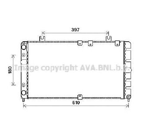 Radiator, racire motor PRASCO LA2021</br>Piesa auto pentru Radiator racire apa/ ulei Radiator, racire motor PRASCO LA2021</br>Piesa auto pentru Radiator racire apa/ ulei