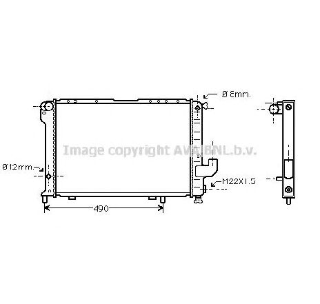 Radiator, racire motor PRASCO LC2037</br>Piesa auto pentru Radiator racire apa/ ulei Radiator, racire motor PRASCO LC2037</br>Piesa auto pentru Radiator racire apa/ ulei