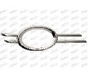 Rama, proiector ceata PRASCO ME0411241</br>Piesa auto pentru Elemente/Piese montaj