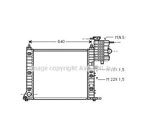 Radiator, racire motor PRASCO MS2218</br>Piesa auto pentru Radiator racire apa/ ulei Radiator, racire motor PRASCO MS2218</br>Piesa auto pentru Radiator racire apa/ ulei