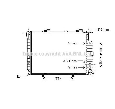 Radiator, racire motor PRASCO MS2228</br>Piesa auto pentru Radiator racire apa/ ulei Radiator, racire motor PRASCO MS2228</br>Piesa auto pentru Radiator racire apa/ ulei