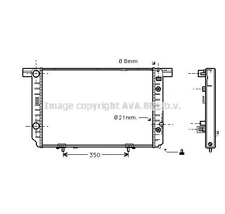 Radiator, racire motor PRASCO MS2237</br>Piesa auto pentru Radiator racire apa/ ulei Radiator, racire motor PRASCO MS2237</br>Piesa auto pentru Radiator racire apa/ ulei