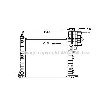 Radiator, racire motor PRASCO MS2264</br>Piesa auto pentru Radiator racire apa/ ulei Radiator, racire motor PRASCO MS2264</br>Piesa auto pentru Radiator racire apa/ ulei