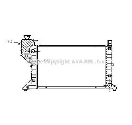 Radiator, racire motor PRASCO MS2300</br>Piesa auto pentru Radiator racire apa/ ulei Radiator, racire motor PRASCO MS2300</br>Piesa auto pentru Radiator racire apa/ ulei