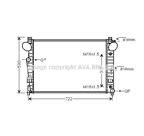 Radiator, racire motor PRASCO MS2301</br>Piesa auto pentru Radiator racire apa/ ulei Radiator, racire motor PRASCO MS2301</br>Piesa auto pentru Radiator racire apa/ ulei