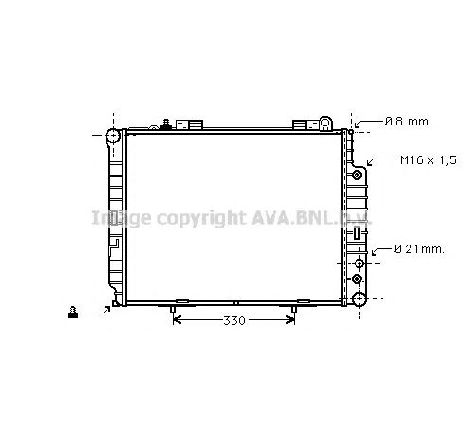 Radiator, racire motor PRASCO MS2303</br>Piesa auto pentru Radiator racire apa/ ulei Radiator, racire motor PRASCO MS2303</br>Piesa auto pentru Radiator racire apa/ ulei