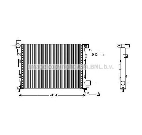 Radiator, racire motor PRASCO MS2310</br>Piesa auto pentru Radiator racire apa/ ulei Radiator, racire motor PRASCO MS2310</br>Piesa auto pentru Radiator racire apa/ ulei