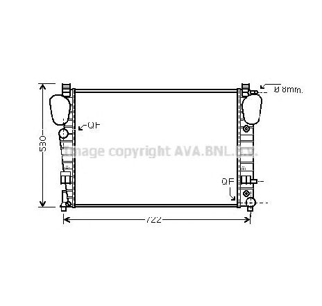 Radiator, racire motor PRASCO MS2311</br>Piesa auto pentru Radiator racire apa/ ulei Radiator, racire motor PRASCO MS2311</br>Piesa auto pentru Radiator racire apa/ ulei