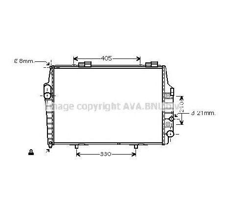 Radiator, racire motor PRASCO MS2321</br>Piesa auto pentru Radiator racire apa/ ulei Radiator, racire motor PRASCO MS2321</br>Piesa auto pentru Radiator racire apa/ ulei